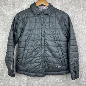 Outdoor Research Kalaloch Reversible Shirt Jacket Womens XS Snap‎ Button